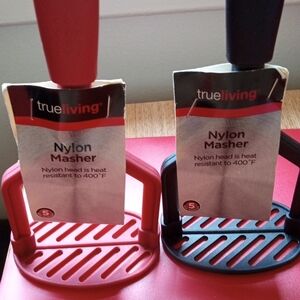2 PCs Brand New TRUE LIVING Masher